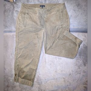 Eileen Fisher Cropped Khakis size medium